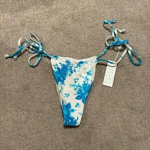 frankie’s bikinis tia shine bikini bottom size L